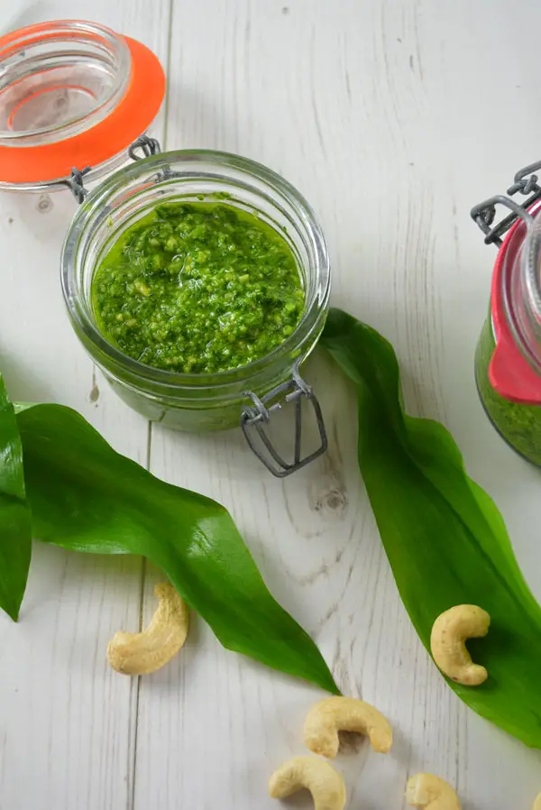 Pesto A L Ail Des Ours Et Noix De Cajou Lolibox Recettes De