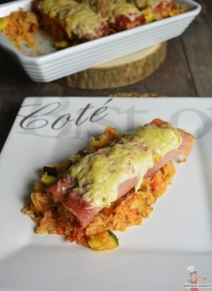 Cannelloni de jambon farcis