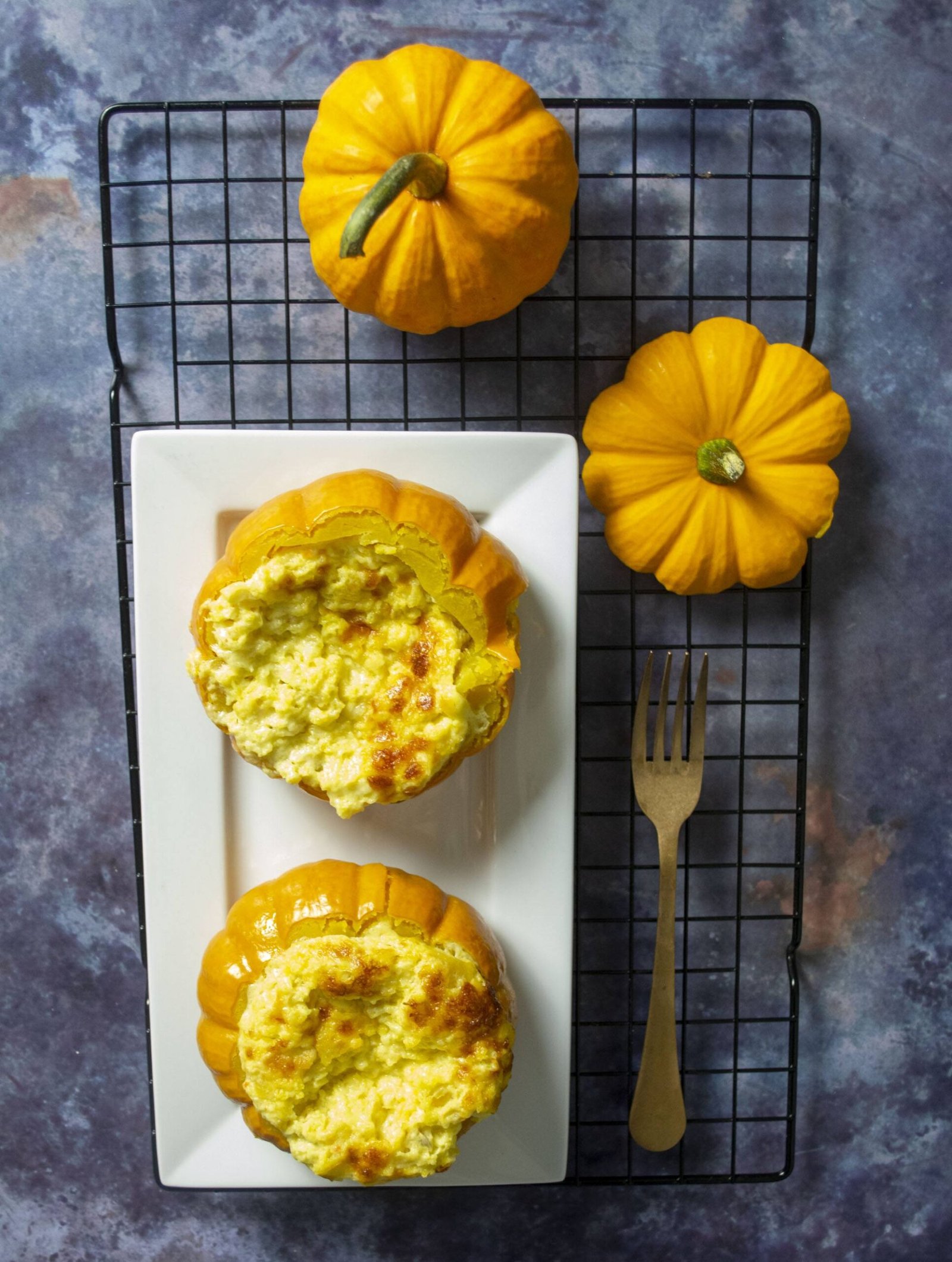 Recette de petites courges soufflées